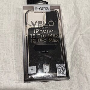 iHome Velo Transparent Case for iPhone 13/12 Pro Max
